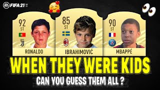 Footballers When They Were Kids! 😱🔥 | FT. MBAPPÉ, IBRAHIMOVIĆ, RONALDO... etc