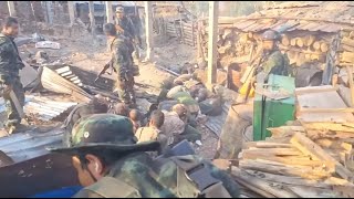 Karenni Army's Heroic Battle: Capturing the Burmese Frontline in Their Fight for Freedom