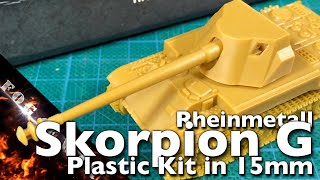 Review | BF Skorpion G tank-hunter plastic kit 1/100 (15mm) - CSG10 | Clash of Steel, Flames of War