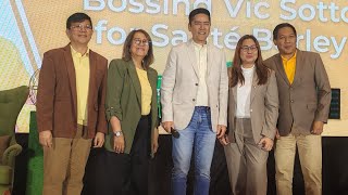 Bossing Vic Sotto is the new Brand Ambassador of Santé Barley