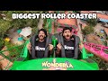 BIGGEST ROLLER COASTER 🤩