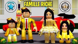 J’ai Crée Ma Propre FAMILLE RICHE VIP sur BROOKHAVEN RP ROBLOX…