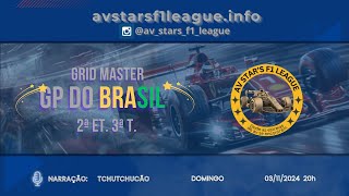 GP do BRASIL CAT. MASTER  2ª Etapa 3ª TemP. - NARRAÇÃO:  TCHUTCHUCÃO