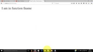 PHP Tutorial 8 - functions/parameter/return basic examples