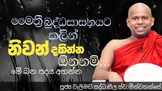 මේ බුද්ධසාසනේම නිවන් දකින්න පුලුවන් ....ven welimada saddhaseela thero/පූජ්‍ය වැලිමඩ සද්ධාසීල හිමි