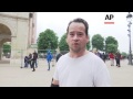 Witness comments on Louvre evacuation