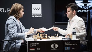 Nepo and Petroff - a love story for the ages! 4th win and reaches world no.4 | Candidates 2022