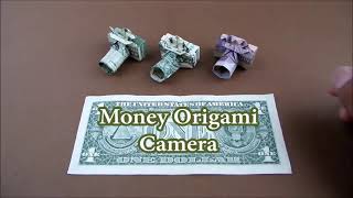 Money Origami Camera (Como plegar una Cámara con un Billete)