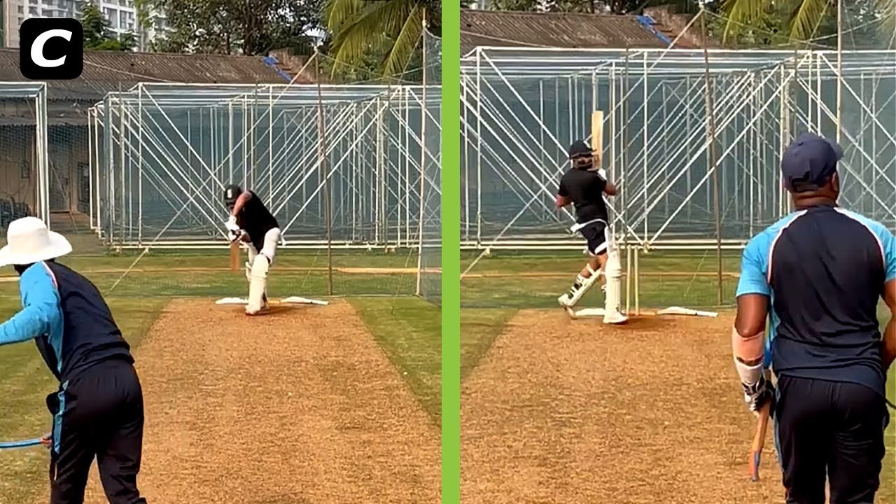 Rohit Sharma Batting Technique Batting Practice On Fast Bowling