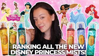 👑🩷I Bought ALL Of The New Disney Princess Body Mists From B\u0026BW So You Don't Have To...👑🩷