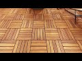 Acacia Hardwood Deck Tile Review, Impressive interlock wood tiles