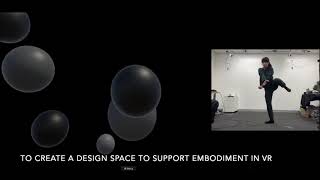 Exploring the Design Space for Immersive Embodiment in Dance IEEE VR 2022 Teaser Video