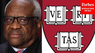 FLASHBACK: Justice Clarence Thomas Questions Lawyers In Cases That Led To End Of Affirmative Action