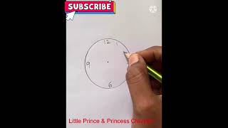 How to Draw a Clock ⏰ Using Circle ⭕️ Shape Kids | Beginners Drawing Practice | Draw Easy