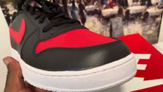 Nike Ebernon Bred , A Worthy Alternative to the Jordan 1 Low Bred