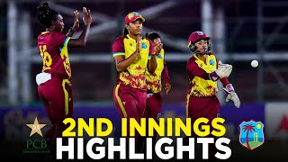 2nd Innings Highlights | Pakistan Women vs West Indies Women | 3rd T20I 2024 | PCB | M2F2A