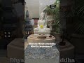 2 FEET WHITE MARBLE #BUDDHASTATUE WITH #PEDESTAL AND #LANTERN FOR #INTERIORDESIGN #shorts #ytshorts