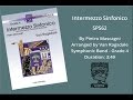 Intermezzo Sinfonico from Cavalleria Rusticana (SPS62) by Pietro Mascagni, arr. by Van Ragsdale