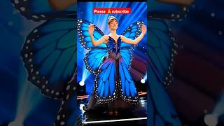 Man transforms into a real butterfly in AGT (America's got talent)Schumacher#AGT#magicDuo#ytshorts