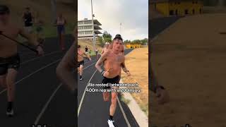 My Fastest 400m Split During a 9 Mile Workout