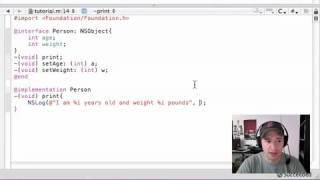 Objective C Programming Tutorial 5 Implementation YouTube