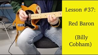 Lesson #37: Red Baron (Billy Cobham) Theme & Voicings