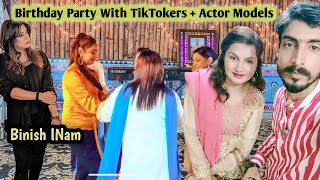 Birthday Party  In karachi | with tiktokers , youtuber & Actor or Models | Desi Vibes