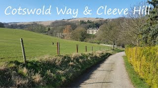 Walking part of the Cotswold Way and climbing Cleeve Hill.  Glorious English countryside!