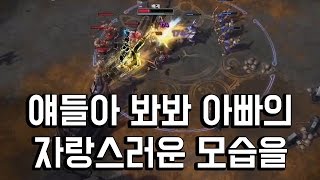 [히오스 하이라이트] 얘들아 봐봐 아빠의 자랑스러운 모습을 (Heroes Of The Storm)