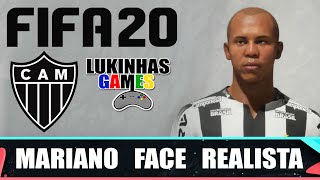 FIFA 20 - MARIANO | ATLÉTICO MINEIRO | FACE REALISTA | LOOK ALIKE | HOW TO MAKE | PRO CLUBS TUTORIAL