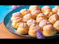 Profiterol cu crema de vanilie - Idei de retete