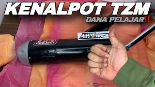 Unboxing kenalpot sarangan full tzm‼️