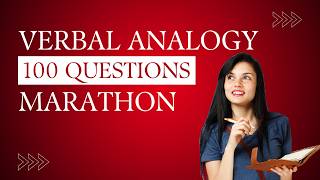 Verbal Analogy Quiz |100 Practice Set Questions with Answers | Verbal Ability #reasoning #marathon