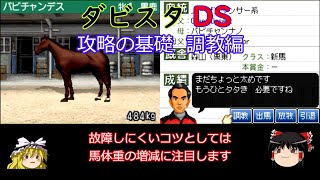 ダビスタ DS 攻略の基礎 【調教編 】