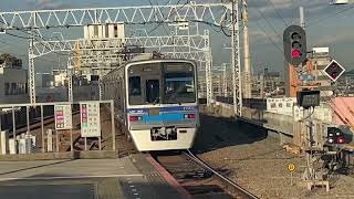 北総7800形7801編成普通印西牧の原行き青砥駅発車