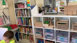 Montessori Homeschool Room Setup June 2020