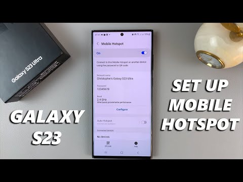 Cómo configurar un punto de acceso móvil en Samsung Galaxy S23/S23/S23 Ultra