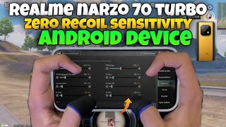 3.5 Update ZERO RECOIL SENSITIVITY IN ANDROID DEVICE ( realme narzo 70 turbo)