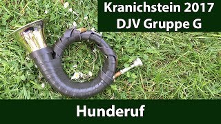 Jagdhornbläserkorps „Das Große Freie“ | HUNDERUF | Kranichstein 2017