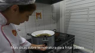 Outra dica sobre temperatura ideal para fritar pastéis.