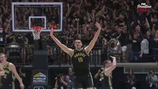 Zach Edey Banks In His First Career Three-Pointer | Purdue Basketball