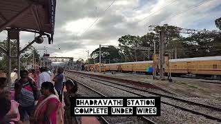 Bhadravathi Station railway electrification