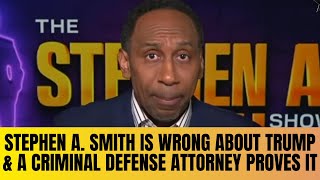 STOP IT STEPHEN A. SMITH! Smart Blacks Don’t Relate To Trump For Obvious Reasons