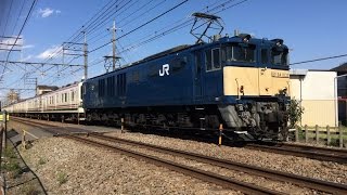 2017年4月19日 配9534レ EF64-1032＋107系R2+R3+R4+R9編成