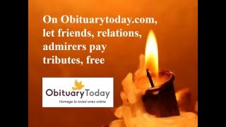 Create Free Obituary Advertisement Online, Remembrance Advertisement – Obituary Today