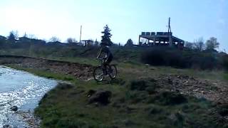 rivercross bike fail..Greece Kilkis