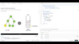 LeetCode 94. Binary Tree Inorder Traversal Javascript Python