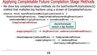 Advanced Java Completable Future Features: Applying Completion Stage Methods (Part 1)