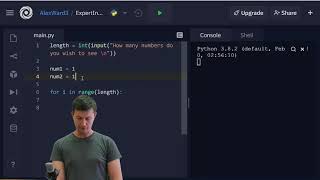 Python Learn to Code 6.3 - Fibonacci