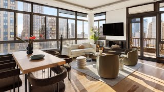 INSIDE a Stunning Penthouse with Beautiful NYC Views on Fifth Avenue | SERHANT. Tour